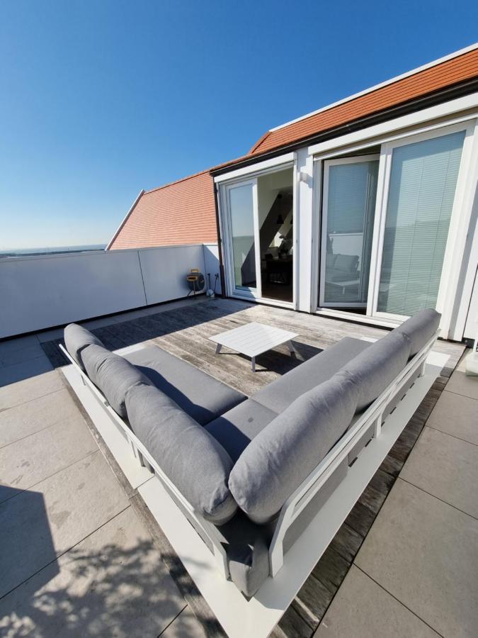 Penthouse Windkracht 10 Aan Het Strand Van Кадзанд Екстериор снимка
