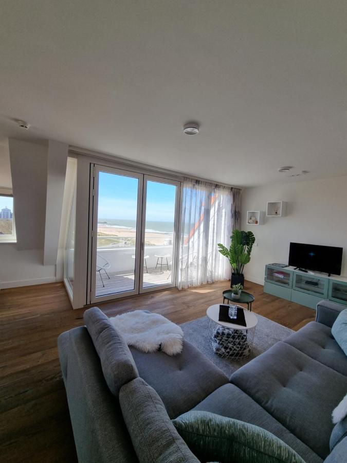 Penthouse Windkracht 10 Aan Het Strand Van Кадзанд Стая снимка